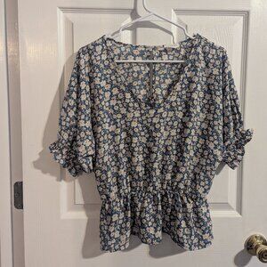 Sienna sky floral top - S